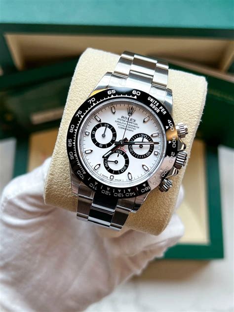 rolex 116506ln|rolex daytona 116500 panda white.